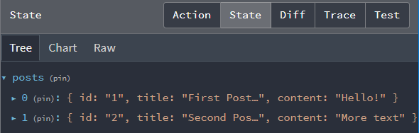 초기 게시물 상태