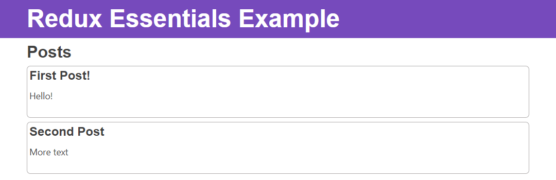 초기 게시물 목록