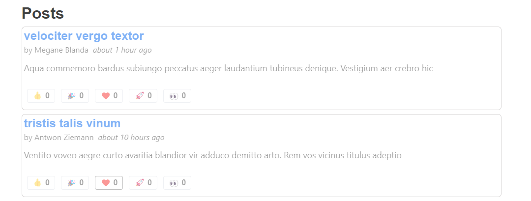 Список постов отключён при загрузке